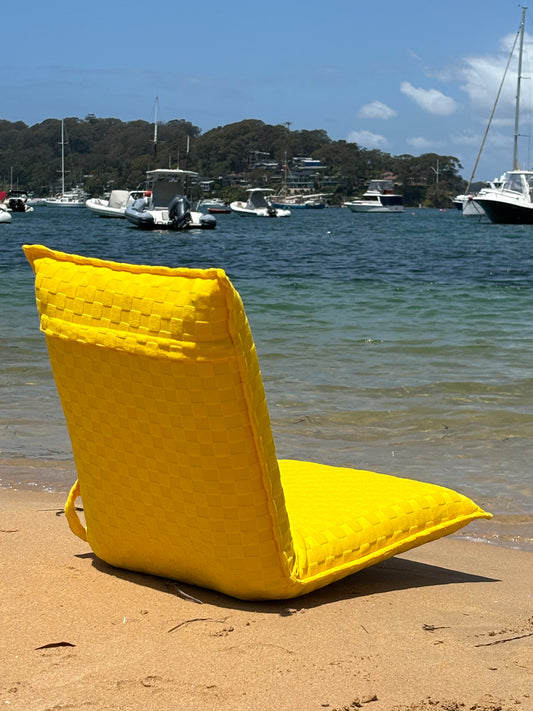 Terry Towel Folding Beach Chair